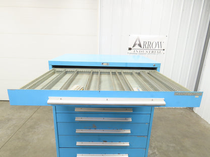 Nu-Era Modular Tool Storage Cabinet 10 Drawer 45x28x61" Stanley Vidmar Lista