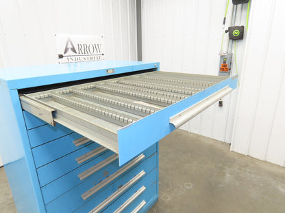 Nu-Era Modular Tool Storage Cabinet 10 Drawer 45x28x61" Stanley Vidmar Lista