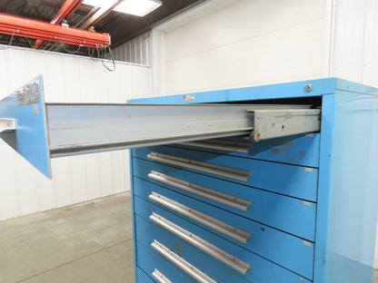 Nu-Era Modular Tool Storage Cabinet 10 Drawer 45x28x61" Stanley Vidmar Lista