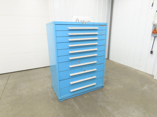 Nu-Era Modular Tool Storage Cabinet 10 Drawer 45x28x61" Stanley Vidmar Lista