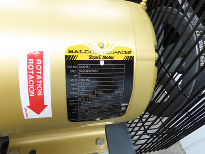 Atlas Copco CR5 Reciprocating Air Compressor 17CFM 5HP 460V 3Ph 80 Gal