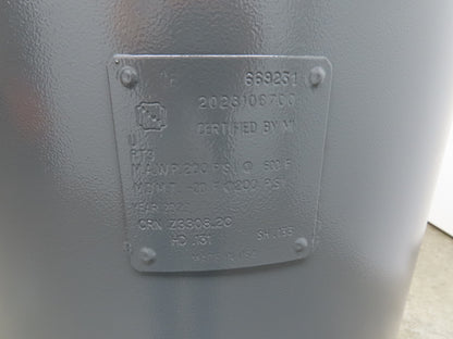 Atlas Copco CR5 Reciprocating Air Compressor 17CFM 5HP 460V 3Ph 80 Gal