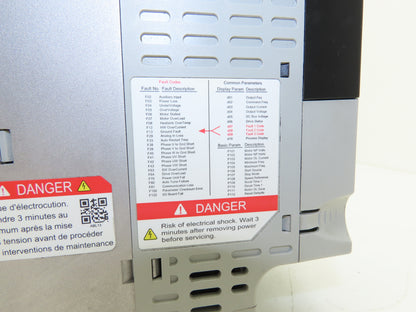 Allen Bradley 22F-V6P0N103 PowerFlex 4M AC Drive 1.1kW/1.5Hp Ser A FW 2.02