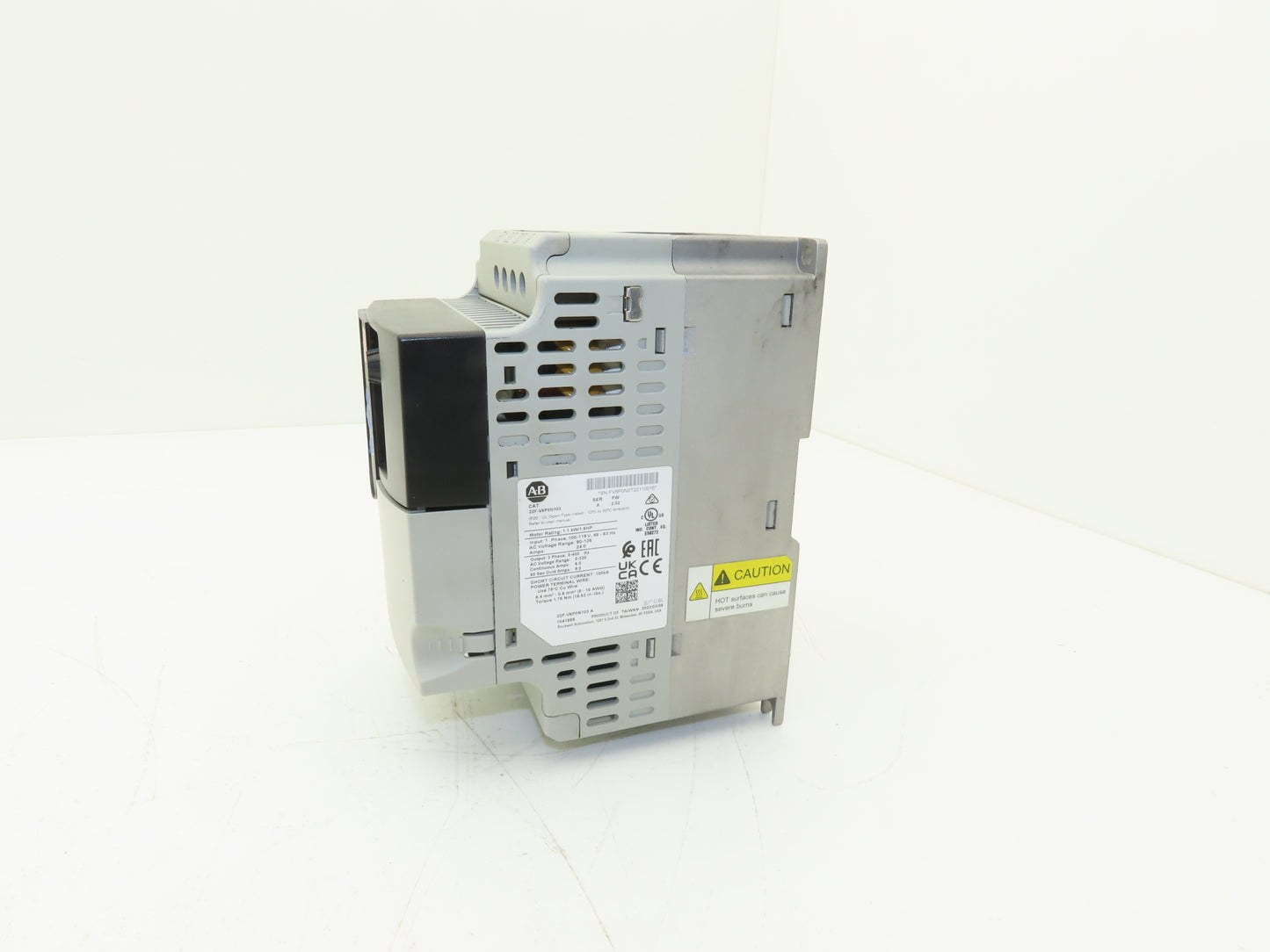 Allen Bradley 22F-V6P0N103 PowerFlex 4M AC Drive 1.1kW/1.5Hp Ser A FW 2.02