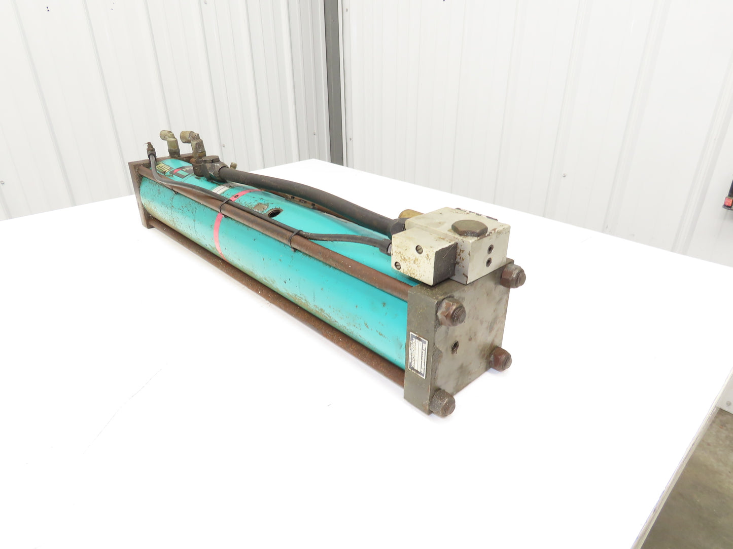 Tox Pressotechnik S15.30.100.6 Powerpackage Air/Oil Cylinder 100mm Stroke 6bar