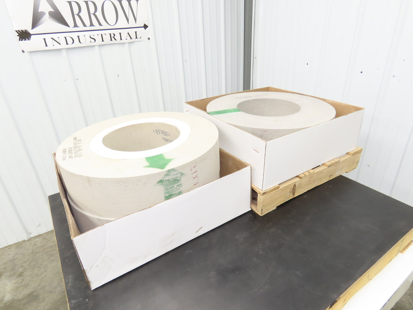 Research Abrasives 180/600J4RB Grinding Wheel 24x20x12" 180/600 Grit  Set of 3
