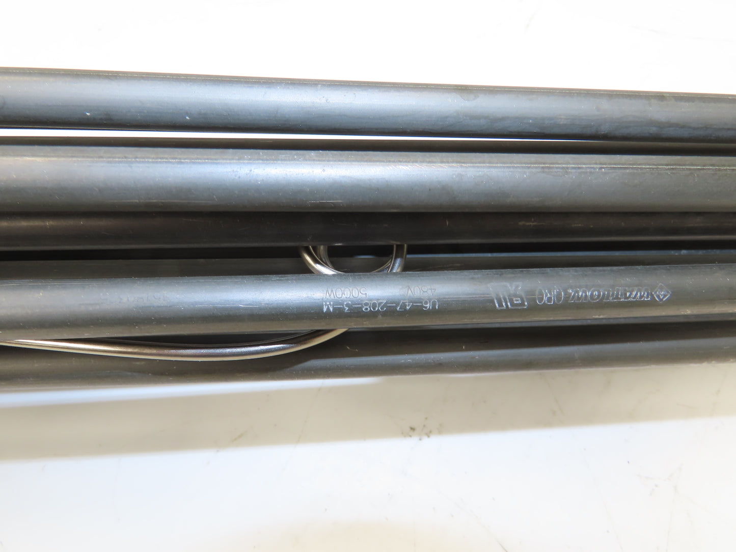 Watlow U6-29-260-6 Immersion Heater 30kw 480V 3PH 316SS 6" Sq Flange 39"L