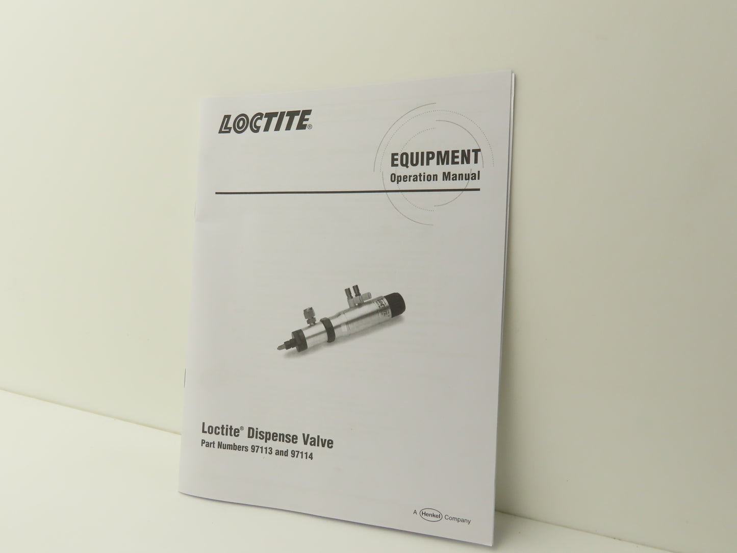 Loctite 97114 Stationary Pneumatic Adhesive Dispense Valve 9.5mm 3/8" Tube