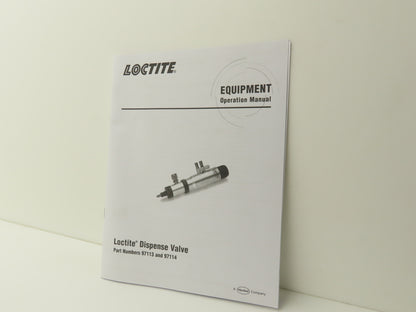 Loctite 97114 Stationary Pneumatic Adhesive Dispense Valve 9.5mm 3/8" Tube