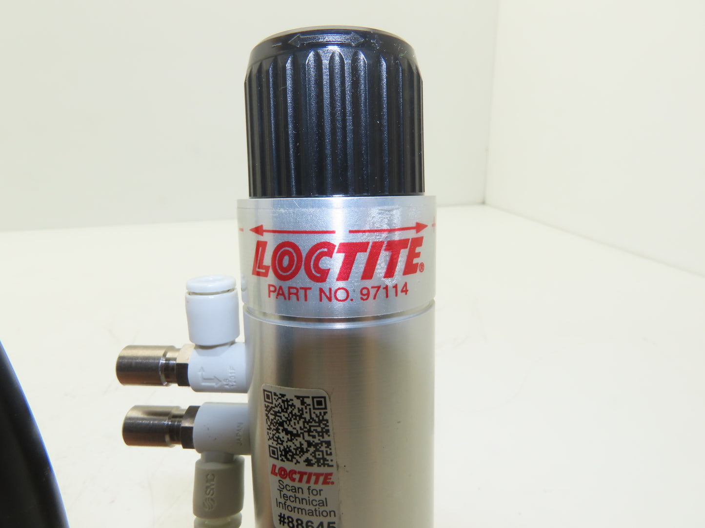 Loctite 97114 Stationary Pneumatic Adhesive Dispense Valve 9.5mm 3/8" Tube