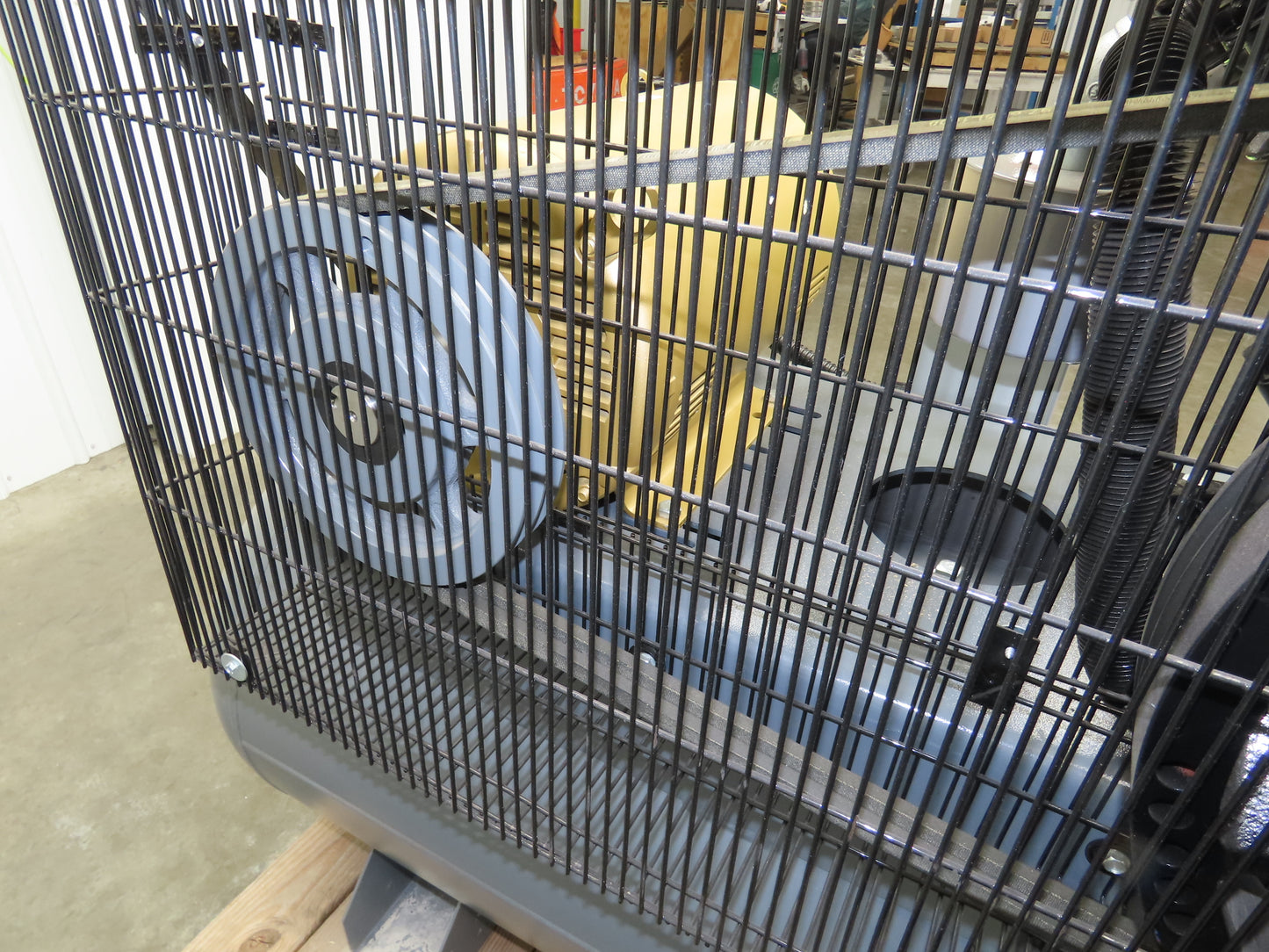 Atlas Copco CR15 Reciprocating Duplex Air Compressor 51CFM 15HP 460V 3Ph 120 Gal