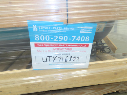 Atlas Copco CR15 Reciprocating Duplex Air Compressor 51CFM 15HP 460V 3Ph 120 Gal