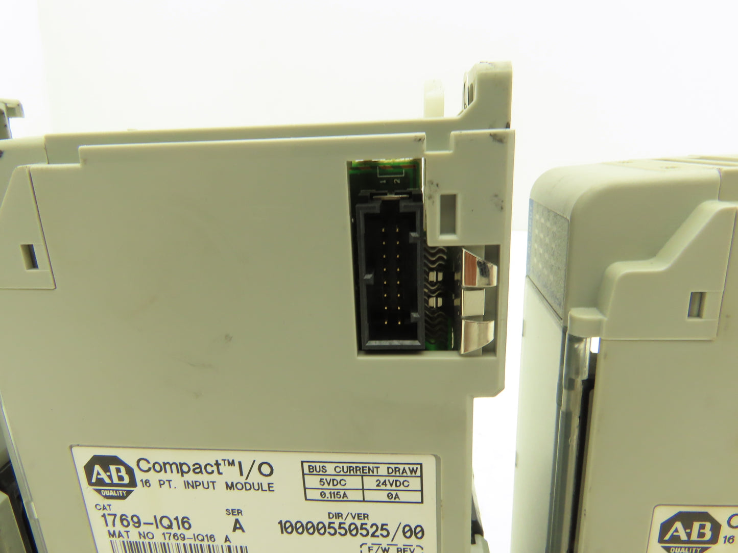 Allen Bradley 1769-IQ16 DC I/O Modules 16-Point 24VDC Ser A FW 3.1 Lot of 6