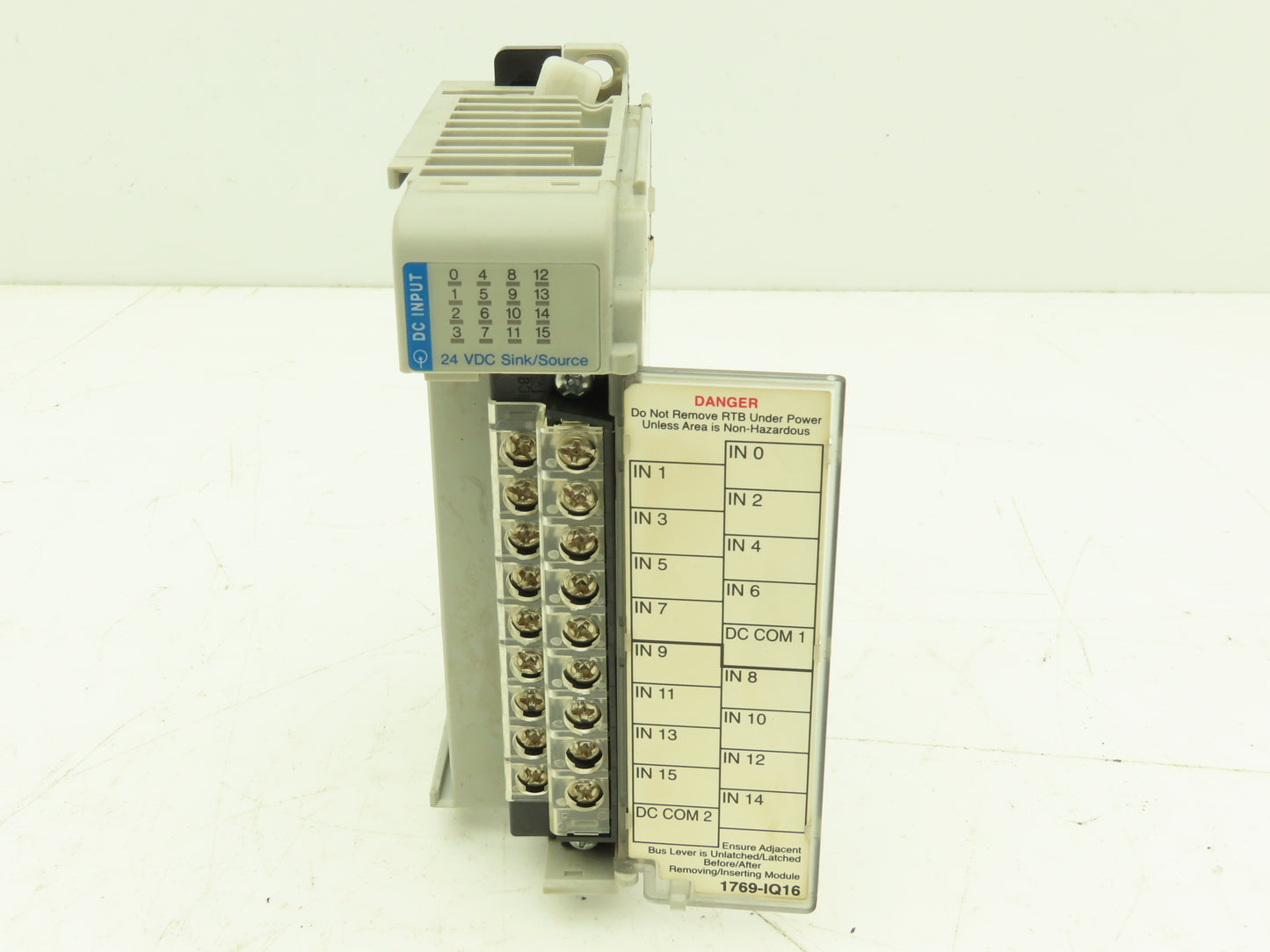 Allen Bradley 1769-IQ16 DC I/O Modules 16-Point 24VDC Ser A Mixed Lot of 6 READ