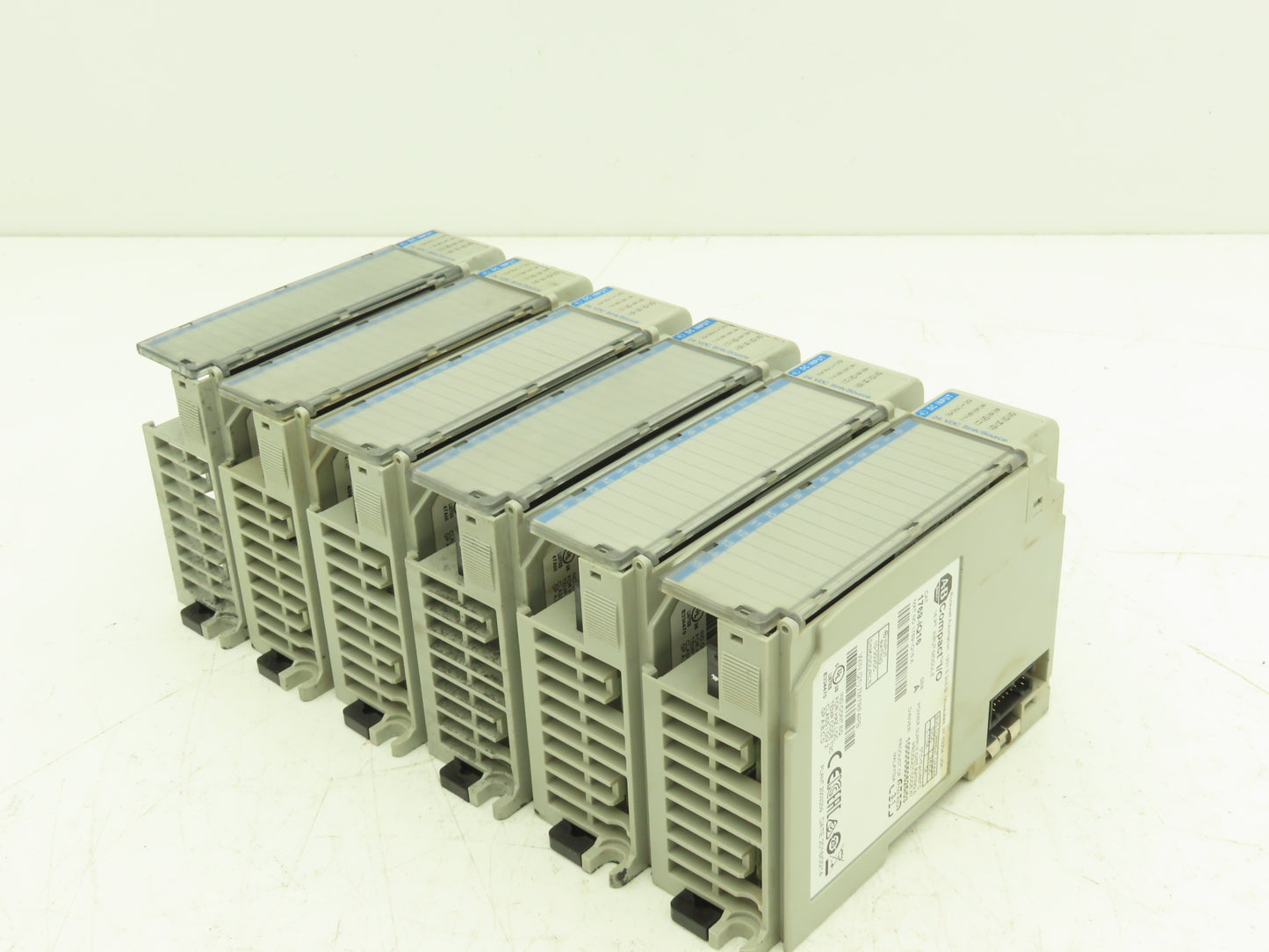 Allen Bradley 1769-IQ16 DC I/O Modules 16-Point 24VDC Ser A Mixed Lot of 6 READ