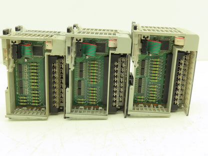 Allen Bradley 1769-IQ16 DC I/O Modules 16-Point 24VDC Ser A Mixed Lot of 6 READ