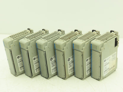 Allen Bradley 1769-IQ16 DC I/O Modules 16-Point 24VDC Ser A Mixed Lot of 6 READ