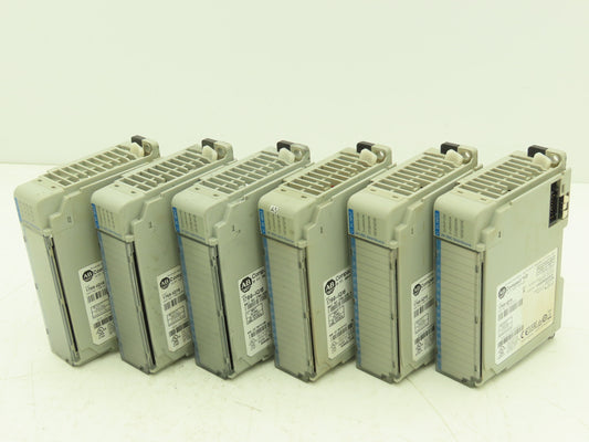 Allen Bradley 1769-IQ16 DC I/O Modules 16-Point 24VDC Ser A Mixed Lot of 6 READ