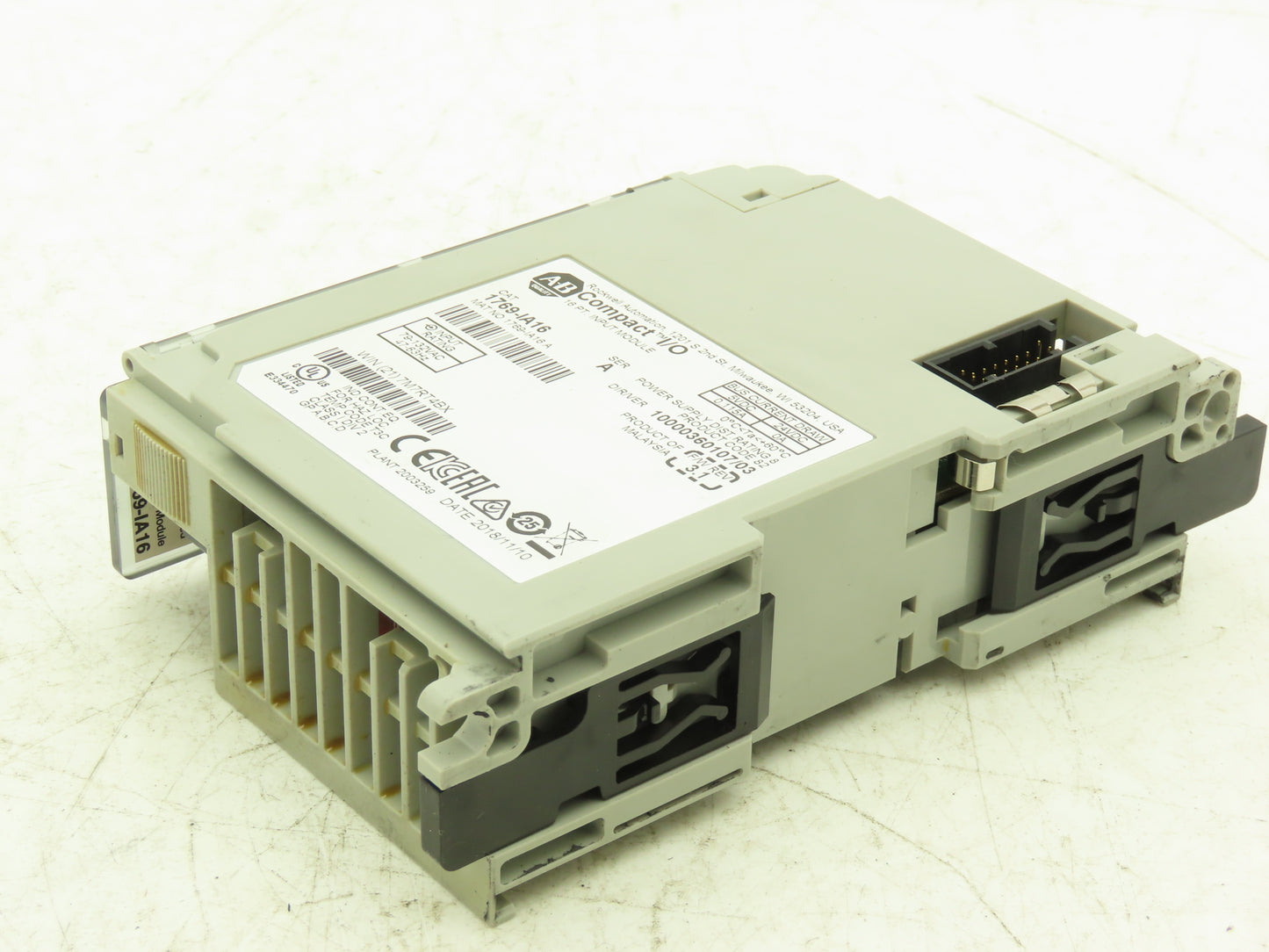 Allen Bradley 1769-IA16 Compact Logix I/O Input Module 16Pt Ser A FW 3.1