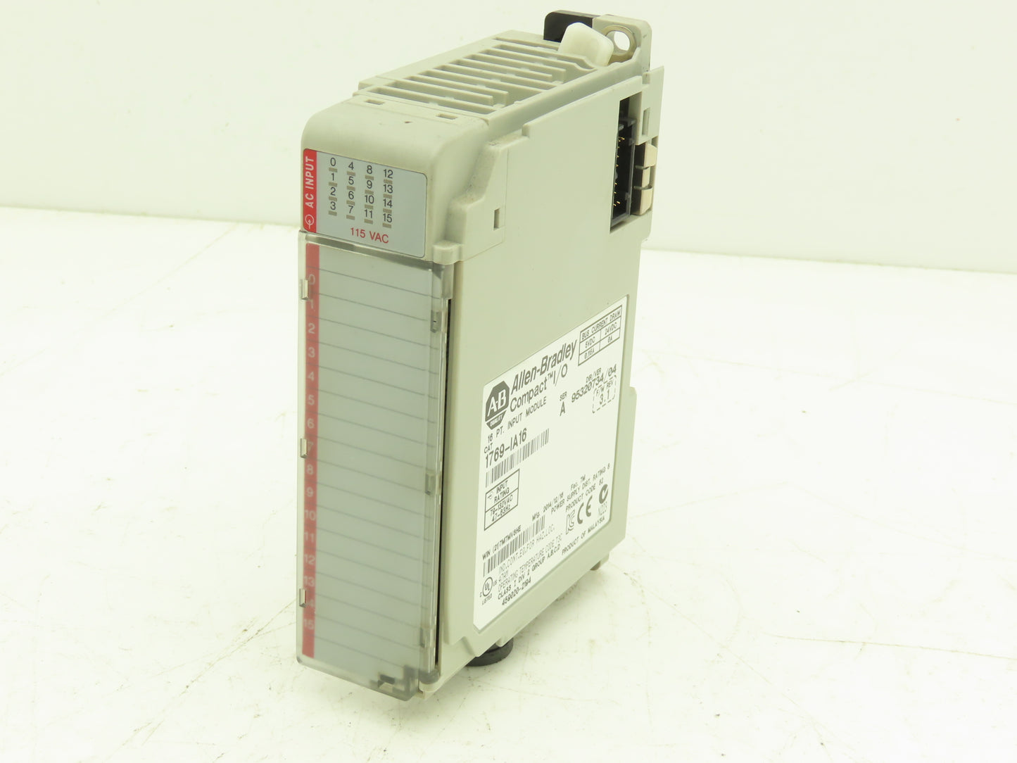 Allen Bradley 1769-IA16 Compact Logix I/O Input Module 16Pt Ser A FW 3.1