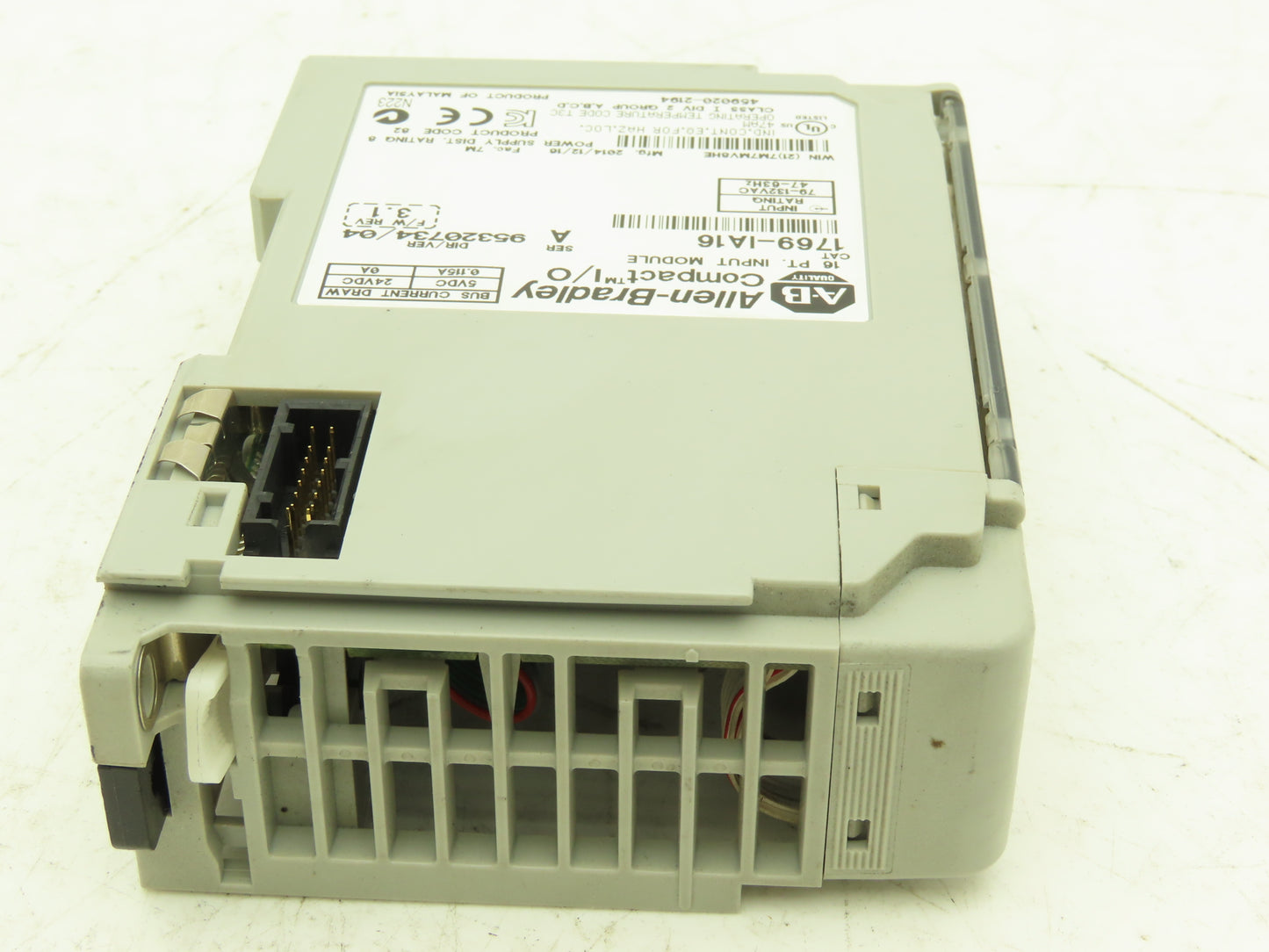 Allen Bradley 1769-IA16 Compact Logix I/O Input Module 16Pt Ser A FW 3.1
