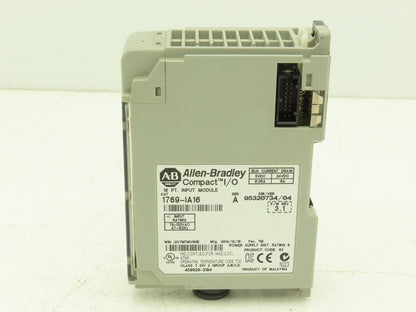 Allen Bradley 1769-IA16 Compact Logix I/O Input Module 16Pt Ser A FW 3.1