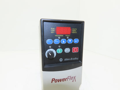 Allen Bradley 22A-D2P3N104 PowerFlex 4 AC Drive 1 Hp 460V 3PH VFD Variable Speed