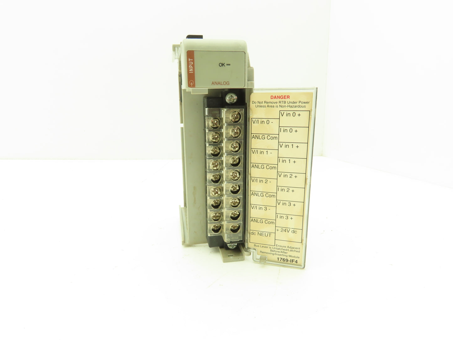 Allen Bradley 1769-IF4 Compact I/O Analog Input Module 24VDC Ser B FW 3.2
