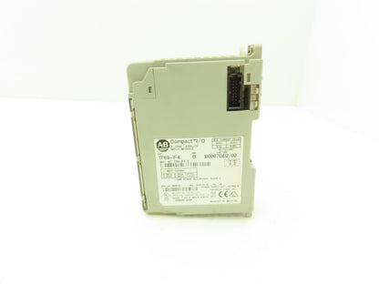 Allen Bradley 1769-IF4 Compact I/O Analog Input Module 24VDC Ser B FW 3.2