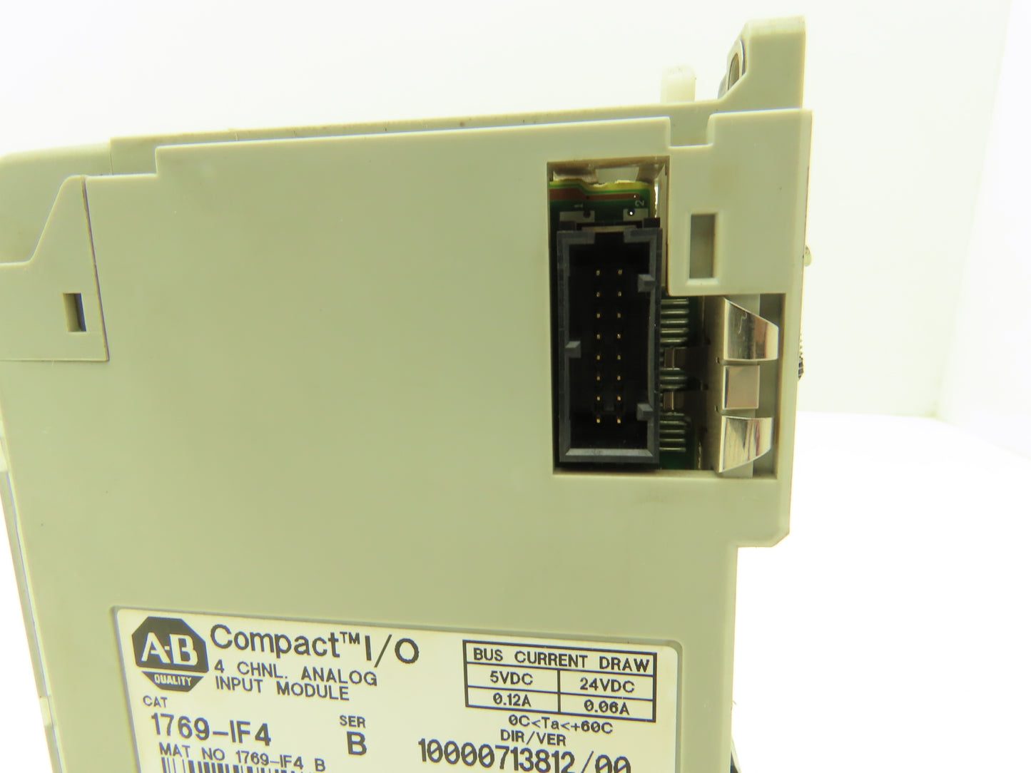Allen Bradley 1769-IF4 Compact I/O Analog Input Module 24VDC Ser B FW 3.2