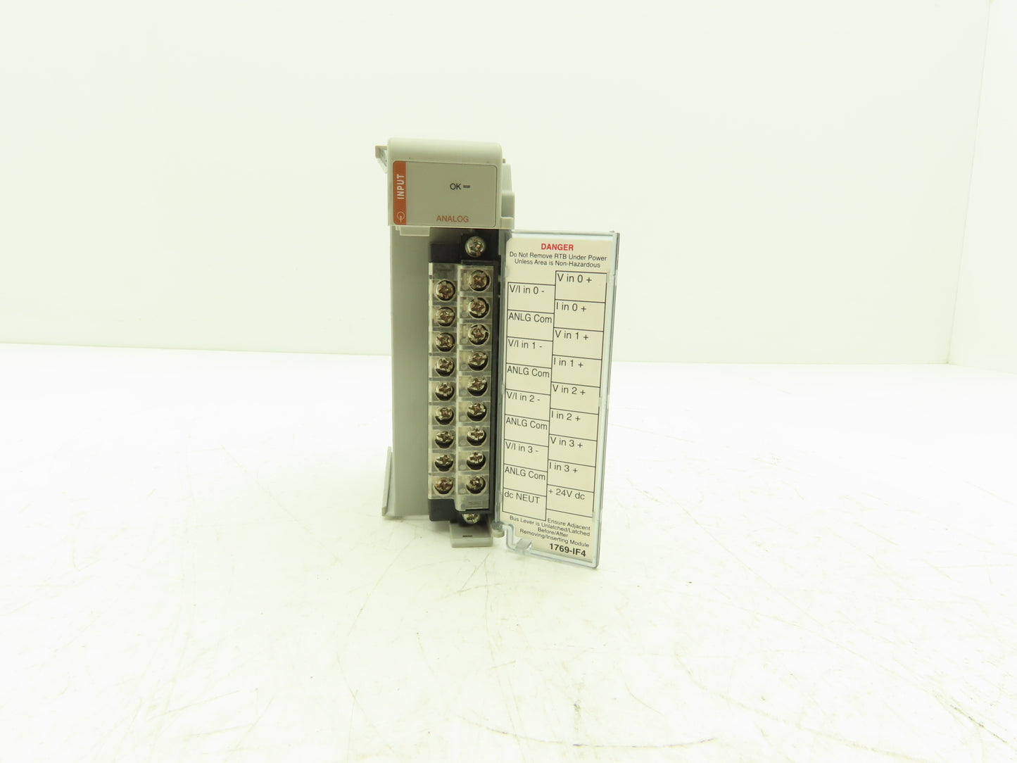 Allen Bradley 1769-IF4 Compact I/O Analog Input Module 24VDC Ser B FW 3.2