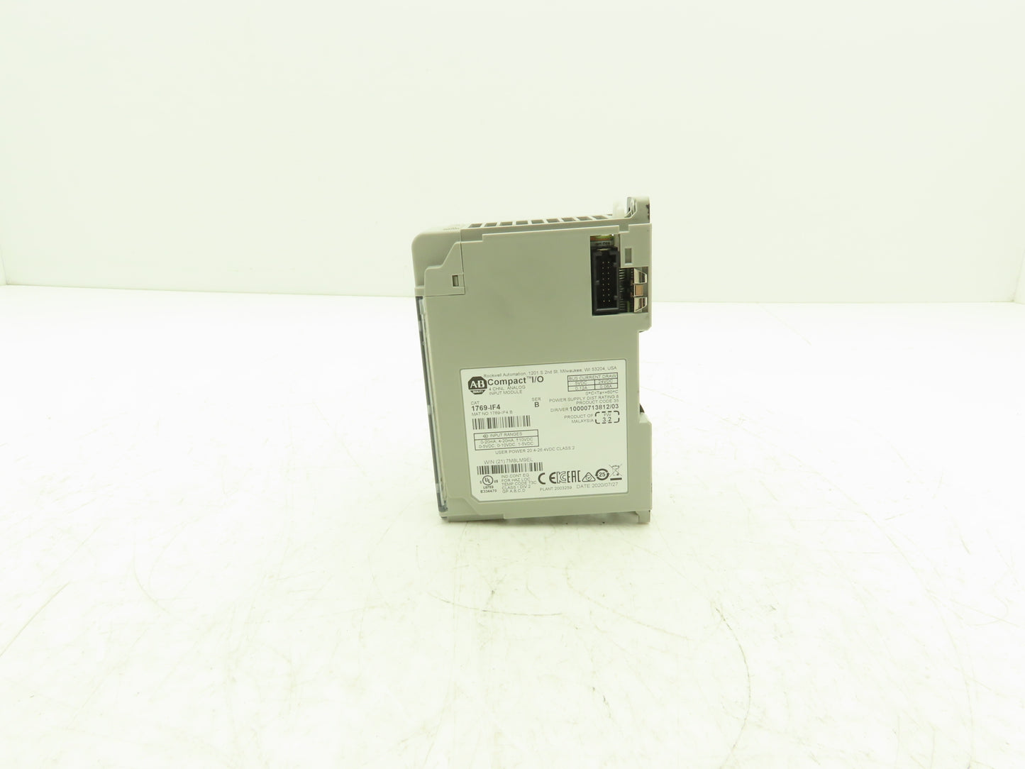 Allen Bradley 1769-IF4 Compact I/O Analog Input Module 24VDC Ser B FW 3.2
