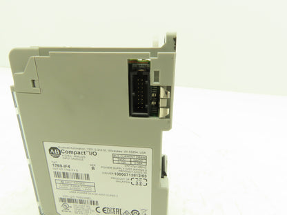 Allen Bradley 1769-IF4 Compact I/O Analog Input Module 24VDC Ser B FW 3.2