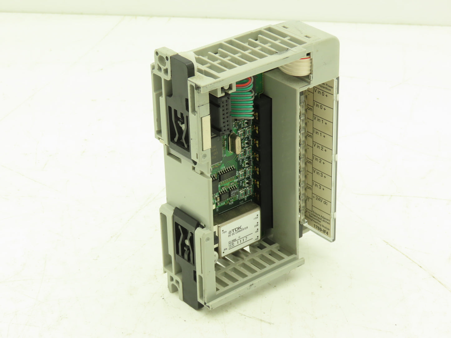 Allen Bradley 1769-IF4 Compact I/O Analog Input Module 24VDC Ser B Rev 2 FW 2.1