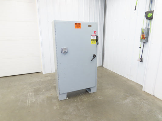 Hoffman Electrical Enclosure Control Panel 60x38x12" JIC 50A Breaker A60SA3812