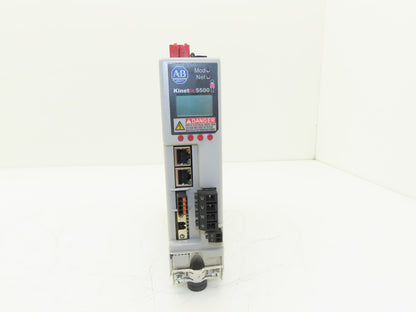 Allen Bradley 2198-H008-ERS Kinetix 5500 Servo Drive 460 VRMS 3Ph FW 7.001