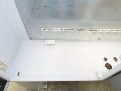 Hoffman Electrical Enclosure Control Panel 60x49x12" JIC 30A Breaker A60X4912