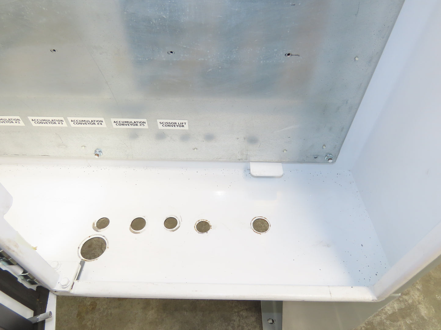 Hoffman Electrical Enclosure Control Panel 60x49x12" JIC 30A Breaker A60X4912