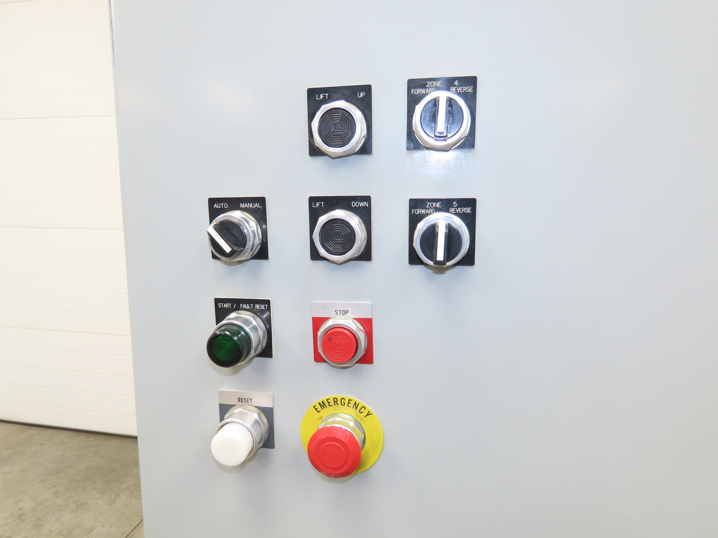 Hoffman Electrical Enclosure Control Panel 60x49x12" JIC 30A Breaker A60X4912