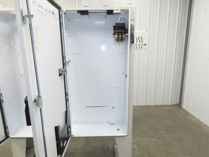Hoffman Electrical Enclosure Control Panel 60x61x12" JIC 60A Disconnect A60X6112