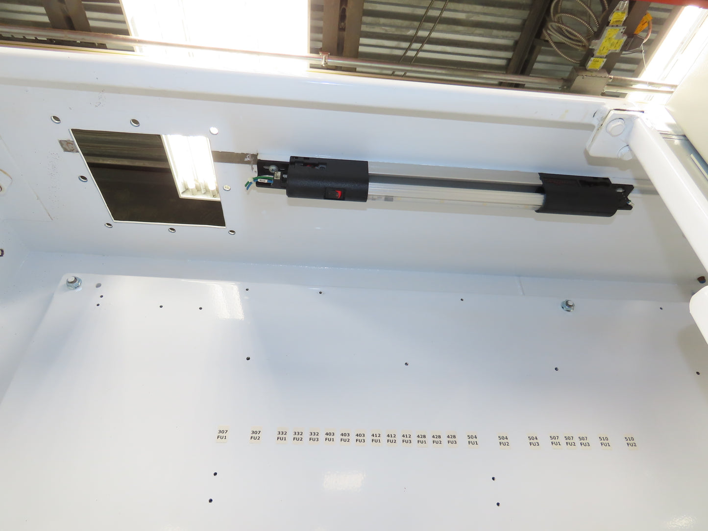 Hoffman Electrical Enclosure Control Panel 60x61x12" JIC 60A Disconnect A60X6112