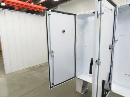 Hoffman Electrical Enclosure Control Panel 60x61x12" JIC 60A Disconnect A60X6112