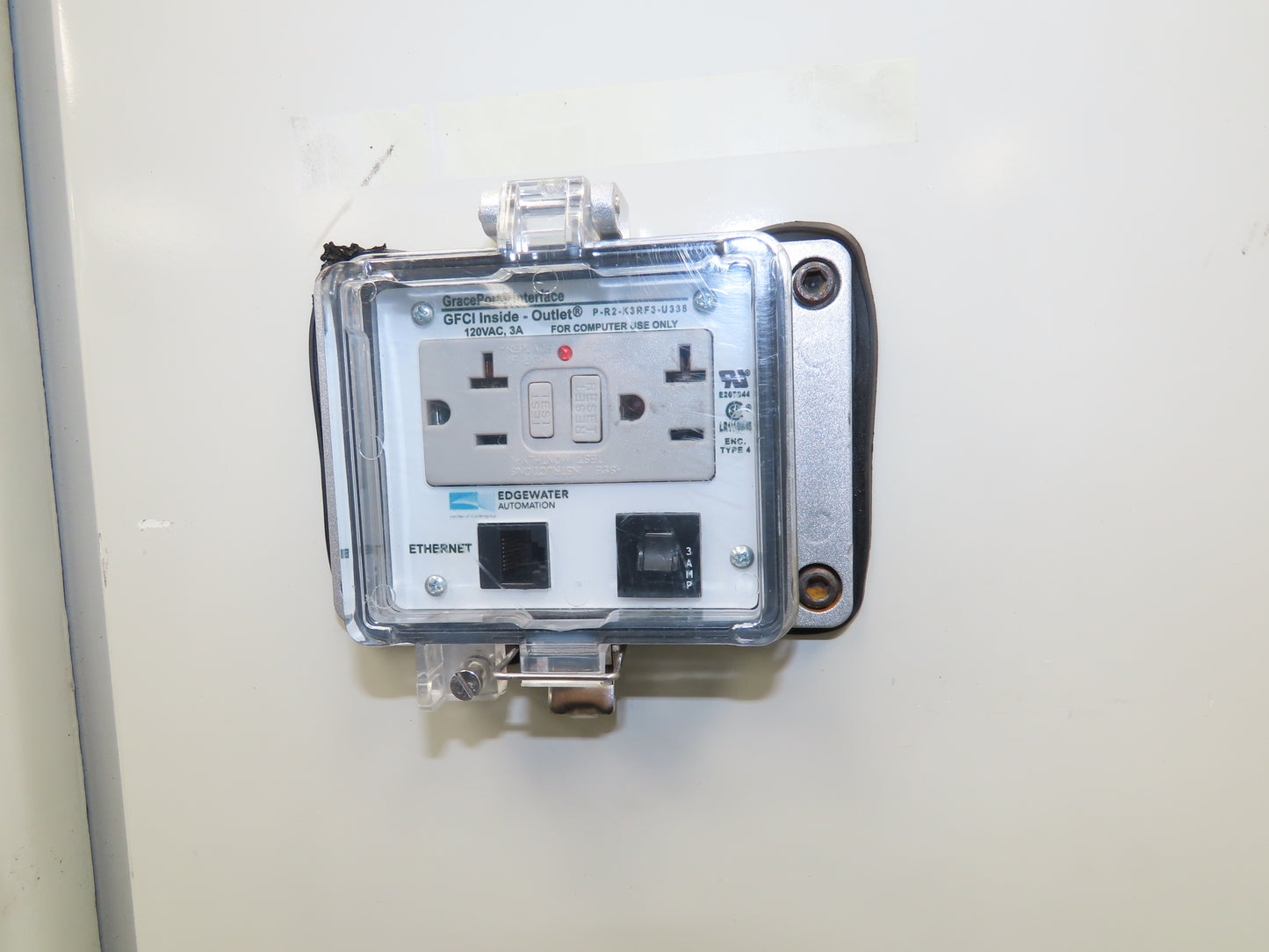 Hoffman Electrical Enclosure Control Panel 60x61x12" JIC 60A Disconnect A60X6112