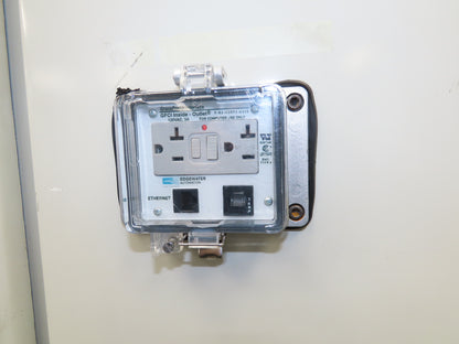 Hoffman Electrical Enclosure Control Panel 60x61x12" JIC 60A Disconnect A60X6112
