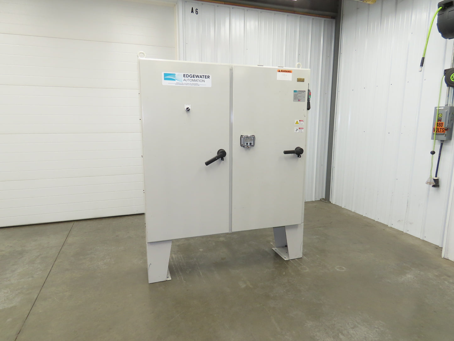 Hoffman Electrical Enclosure Control Panel 60x61x12" JIC 60A Disconnect A60X6112