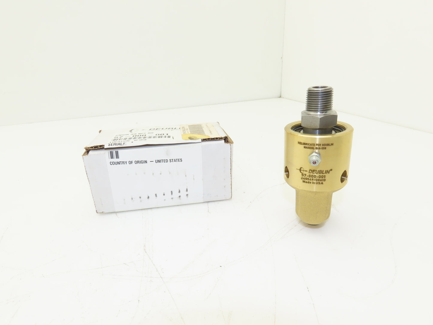 Deublin 57-000-001 Rotary Joint Rotating Union 3/8"NPT RH Rotor