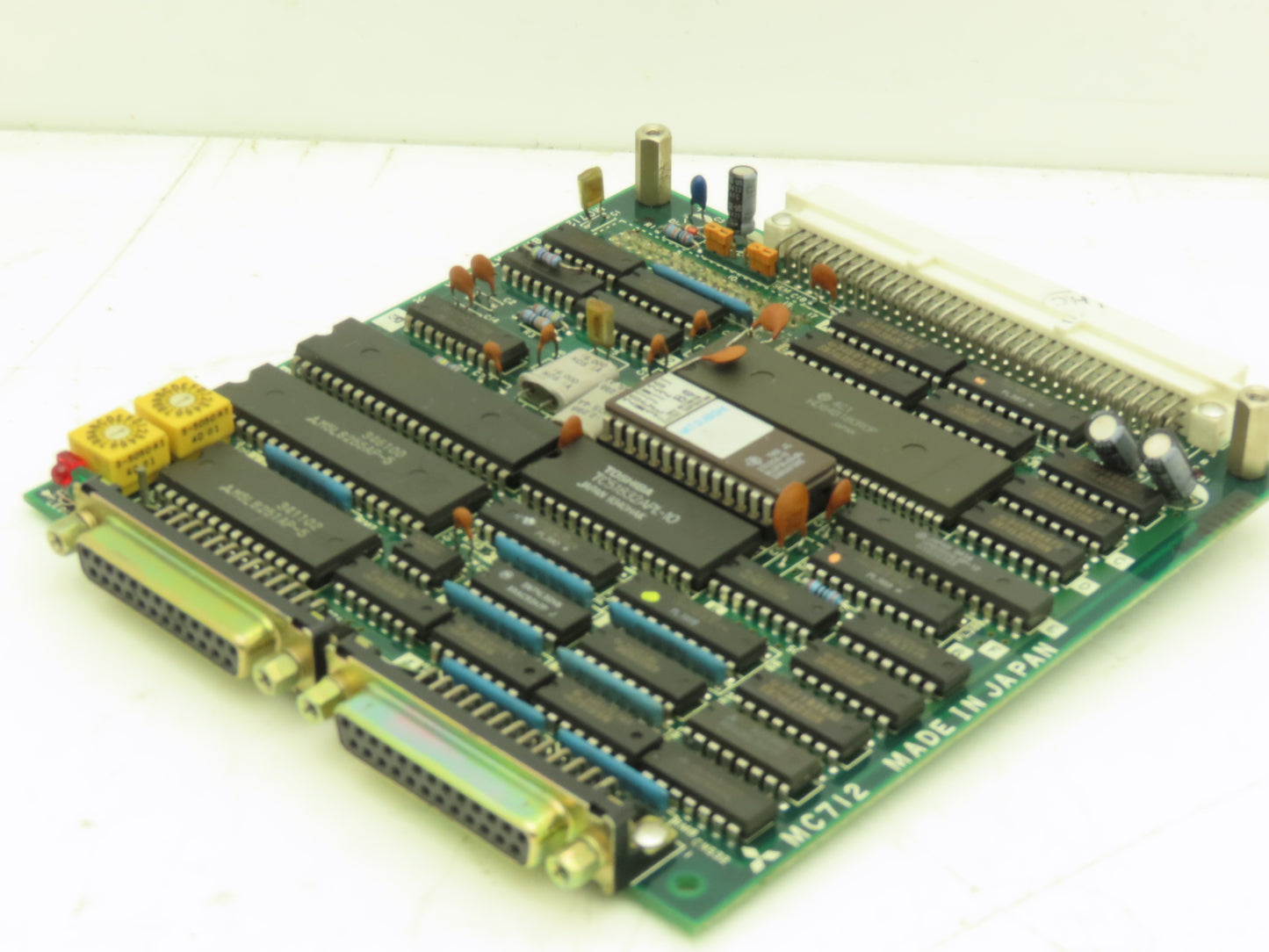 Mitsubishi Mazak BN624A799G51A PCB Slot Rack Printed Circuit Board Card MC712B