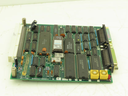 Mitsubishi Mazak BN624A799G51A PCB Slot Rack Printed Circuit Board Card MC712B