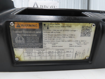 Danaher ACS48L-700F-23P AC SuperDrive Forklift Motor Controller 48V Off E80XN