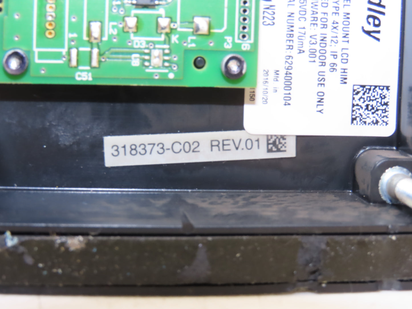 Allen Bradley 22-HIM-C2S Panel Mount LCD HIM Drive Keypad Control